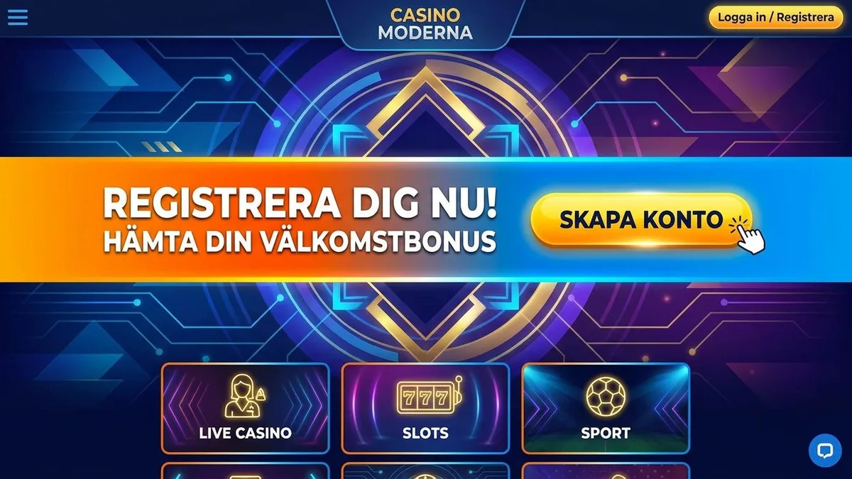 Registrera dig med bonus